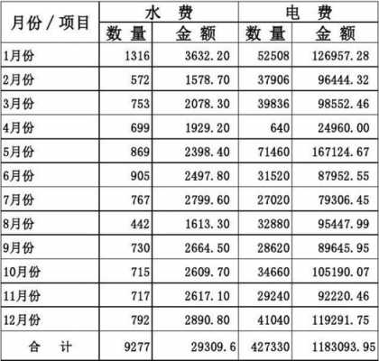 水电费收费模板（水电费收费模板怎么写）-第3张图片-马瑞范文网