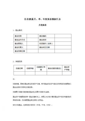  定期年度报告披露模板「定期年度报告披露模板下载」-第1张图片-马瑞范文网