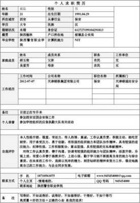 简历模板带自考学历的-第2张图片-马瑞范文网