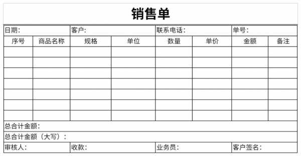 客户往来销售单模板,客户往来销售单模板图片 -第2张图片-马瑞范文网