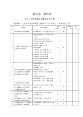 空调工程造价估算-空调工程决算报告模板-第1张图片-马瑞范文网