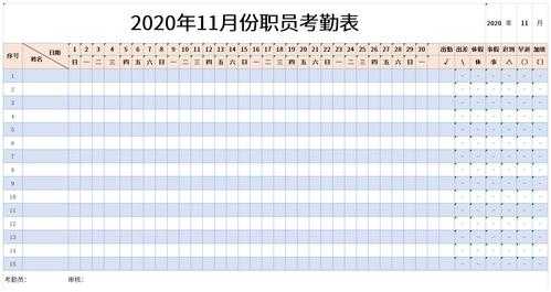 员工考勤公示表-公示考勤模板-第3张图片-马瑞范文网