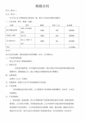 配件购销合同电子版-銷售配件合同模板-第2张图片-马瑞范文网