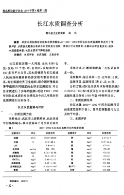 水质调查成果概述-第3张图片-马瑞范文网