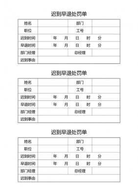 迟到处分模板（迟到处罚怎么写）-第2张图片-马瑞范文网