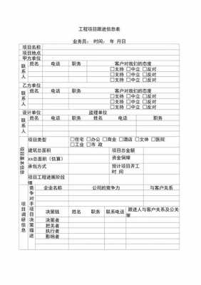 工程跟进表模板（工程跟进是啥意思）-第2张图片-马瑞范文网