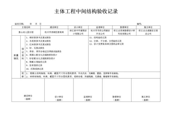  中间验收模板「中间验收资料有哪些」-第1张图片-马瑞范文网