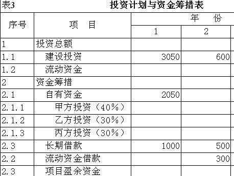 投资资金格式模板（投资资金是什么意思）-第2张图片-马瑞范文网