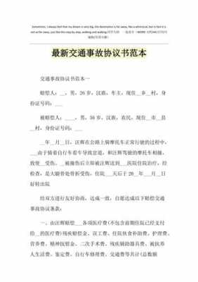 双方协议模板事故怎么写在没有强制措施上-第3张图片-马瑞范文网