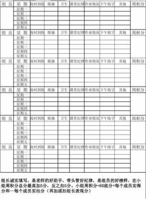 小组积分榜模板图片（小组积分规则）-第1张图片-马瑞范文网