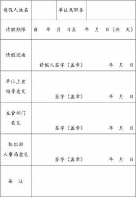 事业单位请假申请模板_事业单位请假审批制度-第3张图片-马瑞范文网