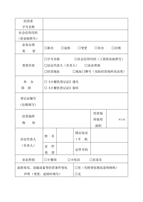 餐饮申请书模板_餐饮申请表-第1张图片-马瑞范文网