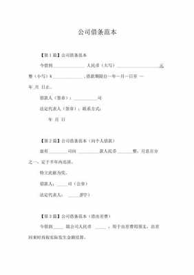  公司借条物品模板「公司物品借条怎么写」-第2张图片-马瑞范文网