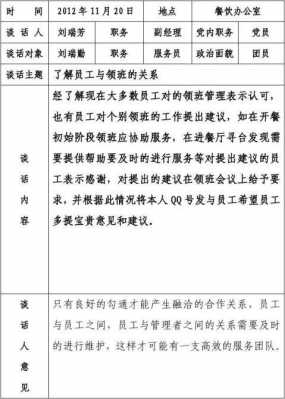 员工谈话纪要模板_员工谈话纪要模板范文-第3张图片-马瑞范文网