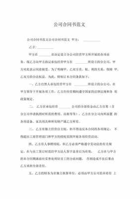  公司落户约定模板「公司落户协议书合法吗」-第3张图片-马瑞范文网