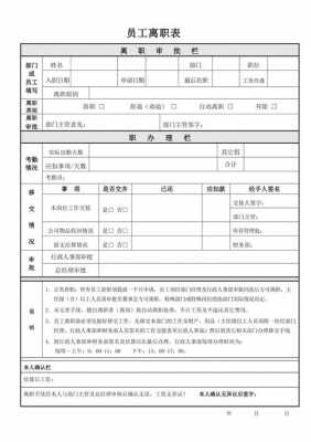 工地离职怎么写 工地员工离职模板表-第3张图片-马瑞范文网