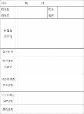 村务公开记录模板_村务公开记录模板怎么写-第2张图片-马瑞范文网