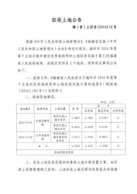 土地征收通知模板-第3张图片-马瑞范文网