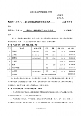 石材合股的合同模板-第3张图片-马瑞范文网