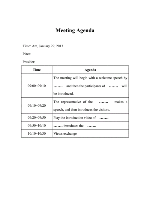  会议流程模板英文「会议流程英文怎么说」-第1张图片-马瑞范文网