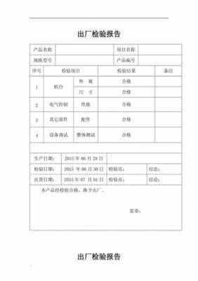 出场报告模板（出场报告模板范文）-第1张图片-马瑞范文网