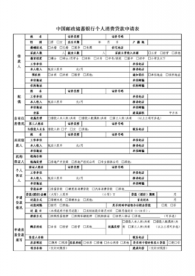  个人贷款模板空白表格「个人贷款pdf」-第3张图片-马瑞范文网