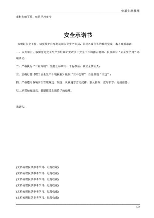 老人安全承诺书模板,老人安全承诺书模板怎么写 -第3张图片-马瑞范文网