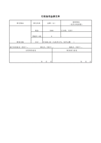 备用金转结证明-备用金交接证明模板-第3张图片-马瑞范文网