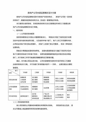 地产项目运营方案-地产项目运营管理模板-第1张图片-马瑞范文网