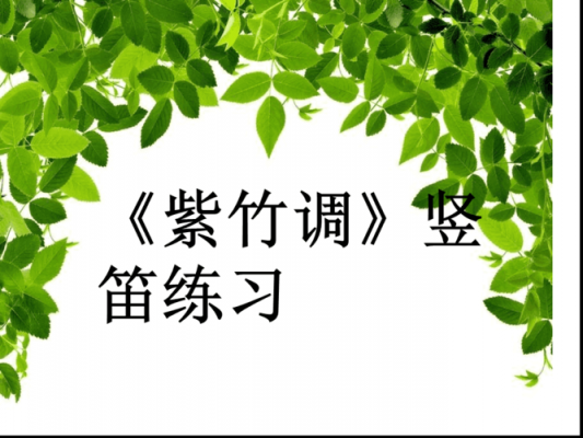 初中欣赏课紫竹调模板-第1张图片-马瑞范文网