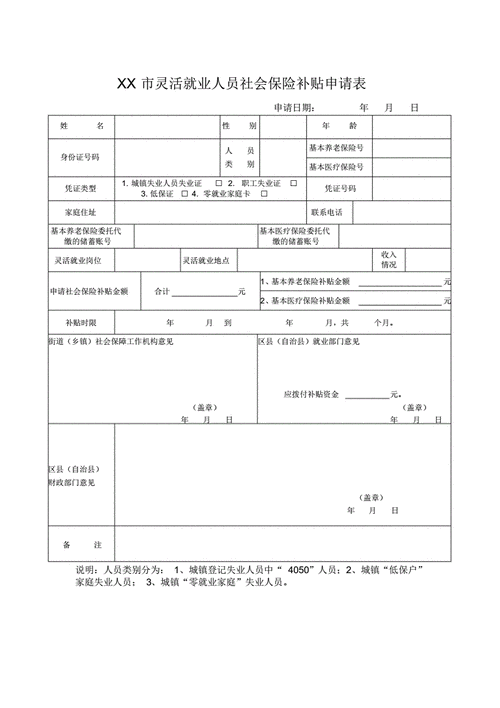 就业补助申请表模板（就业补助申请表模板电子版）-第2张图片-马瑞范文网