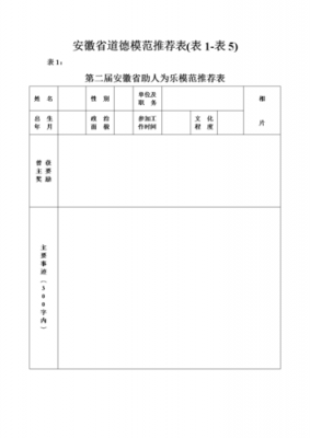 道德档案模板-第2张图片-马瑞范文网