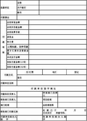 银行付款信息模板-第2张图片-马瑞范文网