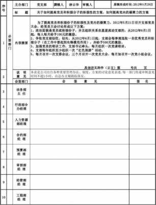 文件制度会签表-第3张图片-马瑞范文网