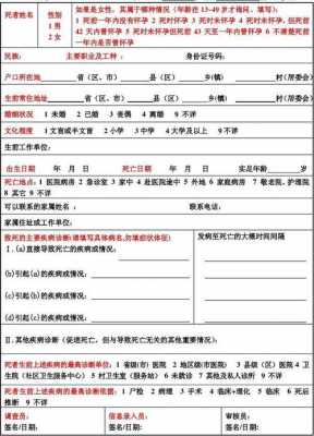 死者生前病史模板,死者生前患有哪些疾病病变 -第1张图片-马瑞范文网