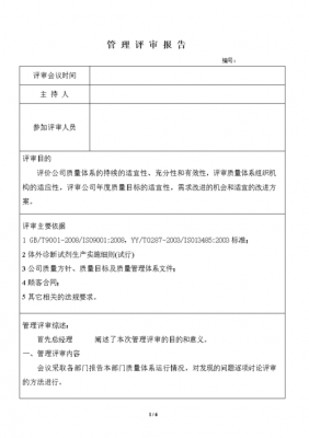 单位评审报告模板怎么写 单位评审报告模板-第3张图片-马瑞范文网