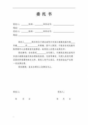 业主交房委托书模板_业主交房委托书模板图片-第3张图片-马瑞范文网