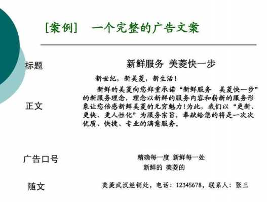  广告文案策划模板「广告文案策划案例范文」-第3张图片-马瑞范文网