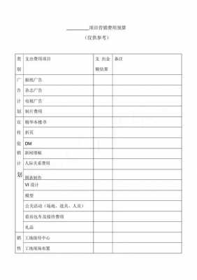 促销方案预算-第3张图片-马瑞范文网