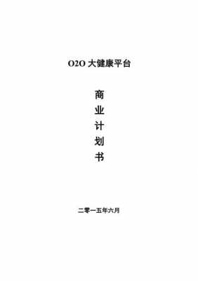  o2o项目计划书模板「o2o策划方案」-第3张图片-马瑞范文网