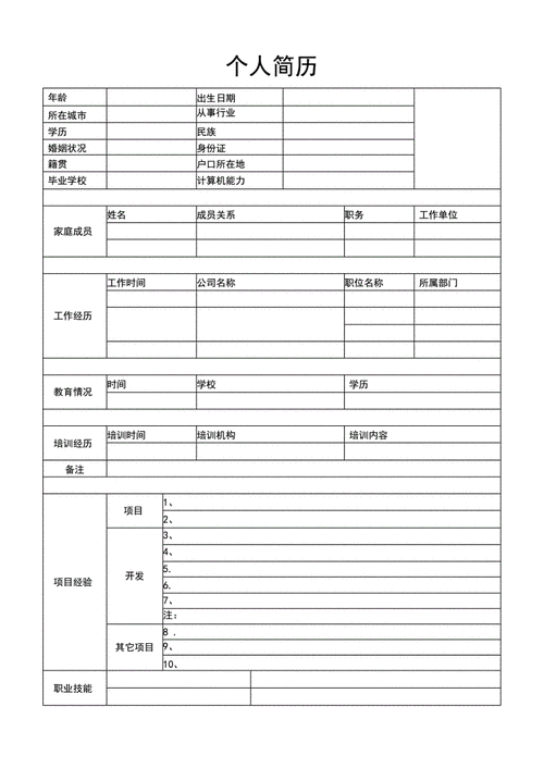 手机怎么下载简历表格模板_手机上下载的表格怎么填写-第2张图片-马瑞范文网