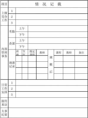 教导处工作日志模板-第1张图片-马瑞范文网