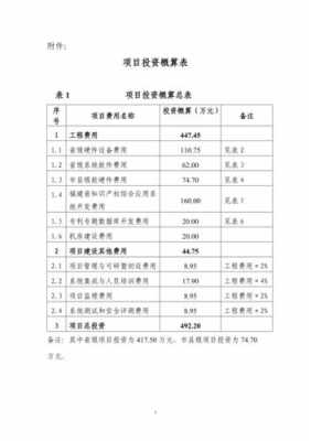 项目概算怎么写 项目概算模板-第2张图片-马瑞范文网