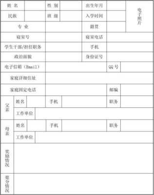 学生个人电子档案模板_电子版学生档案模板下载-第2张图片-马瑞范文网