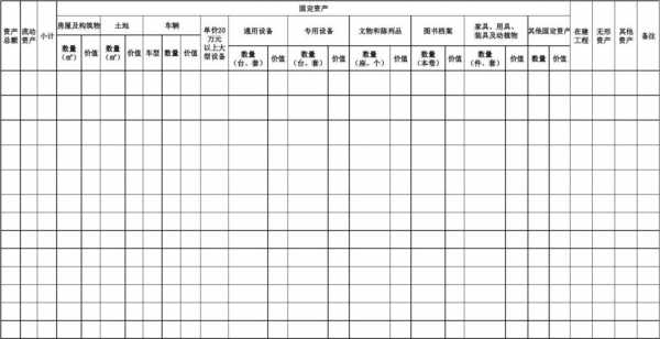 资产自查表-第1张图片-马瑞范文网