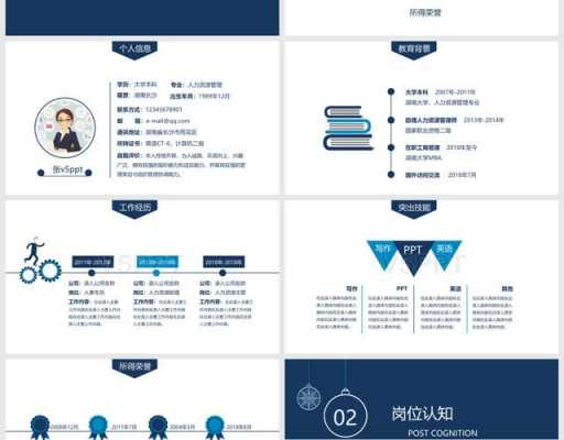 领导简历ppt模板（领导简介ppt）-第3张图片-马瑞范文网