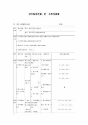  初中体育试讲教案模板「初中体育试讲题目汇总」-第1张图片-马瑞范文网