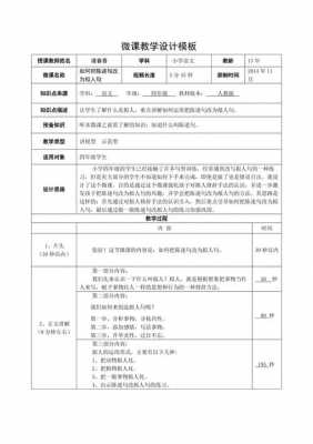 微课内容如何设计模板_微课制作设计-第3张图片-马瑞范文网