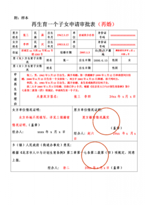 生育怎么填写模板-第2张图片-马瑞范文网