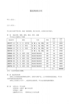 童装购销合同清单-第2张图片-马瑞范文网